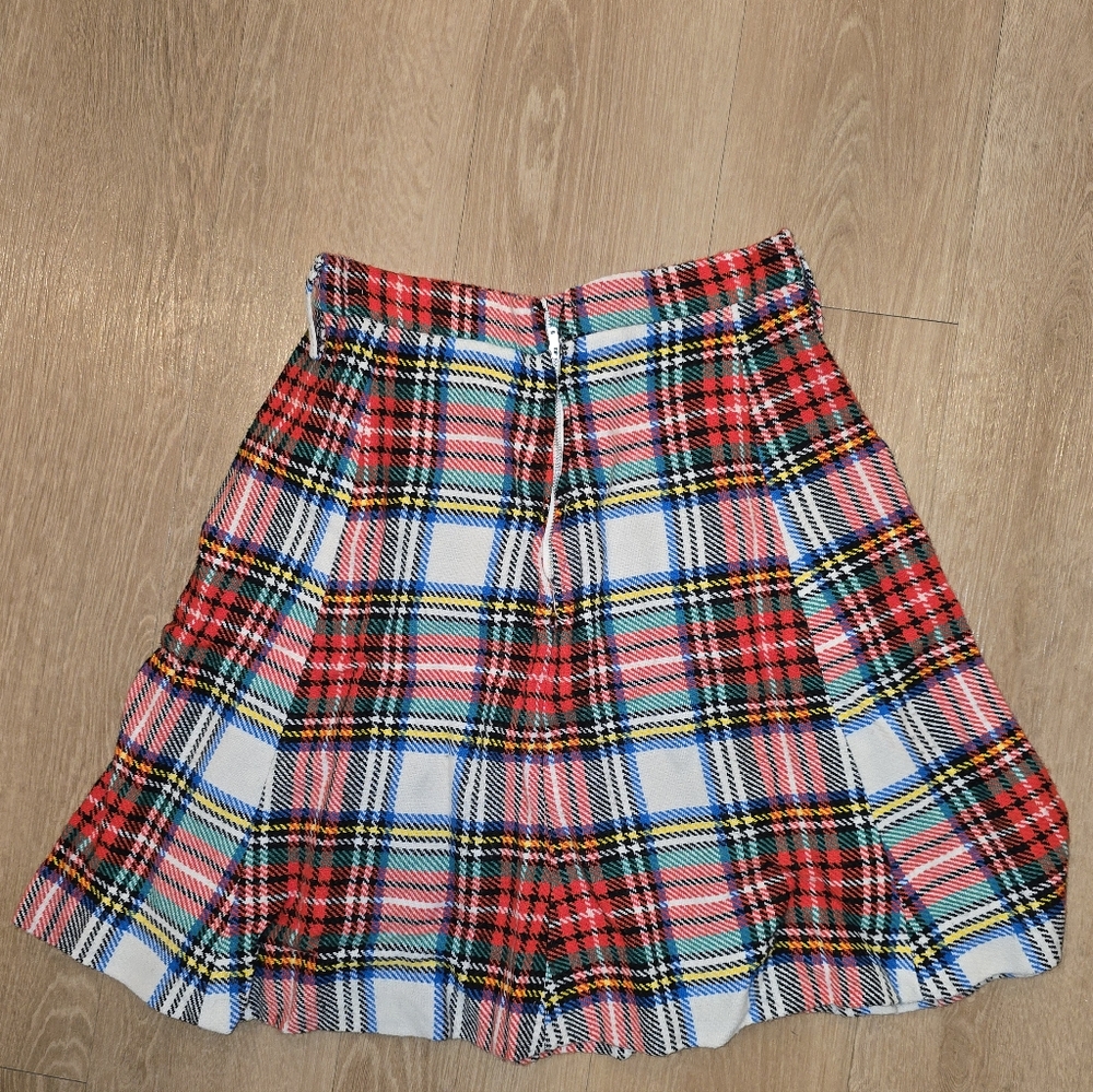 Vintage JC Penny Fashions, 60s, Plaid Mini Skirt, Womens - Picture 3 of 5